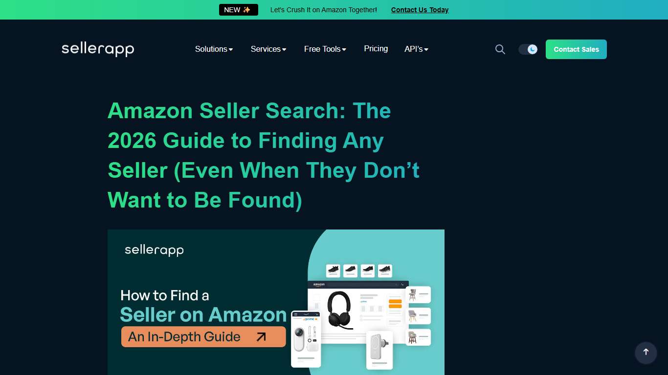 Amazon Seller Search: Find Any Seller in 60 Seconds (2026 Guide)